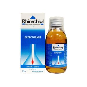 RHINATHIOL CARBOCISTEINE 5% SYRUP 125ML