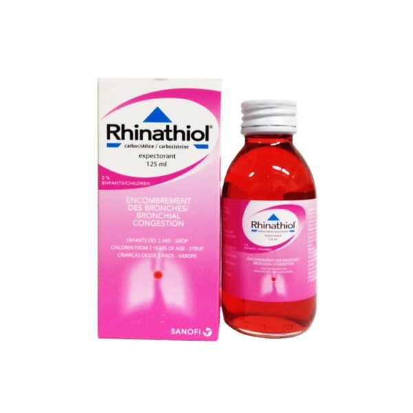 RHINATHIOL INFANT CARBOCISTEINE 2% SYRUP 125ML