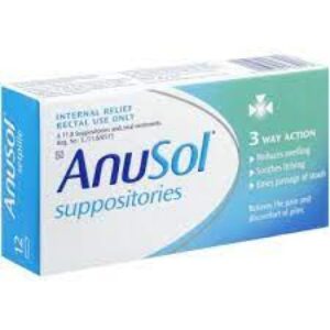 ANUSOL SUPP 12?S