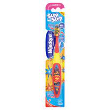 WISDOM STEP BY STEP TOOTHBRUSH 6 YRS +