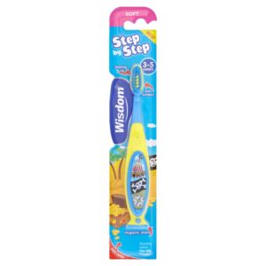 WISDOM STEP BY STEP TOOTHBRUSH 3-5 YRS