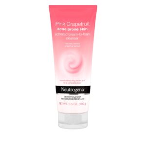 NEUTROGENA PINK GRAPEFRUIT ACNE PRONE SKIN CLEANSER 100G