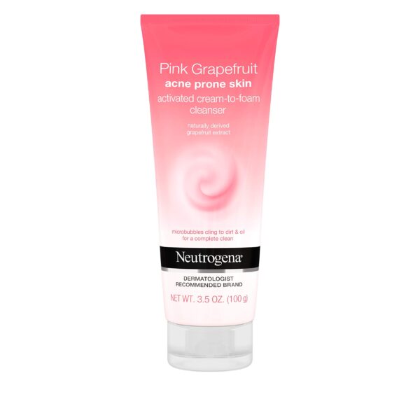 NEUTROGENA PINK GRAPEFRUIT ACNE PRONE SKIN CLEANSER 100G