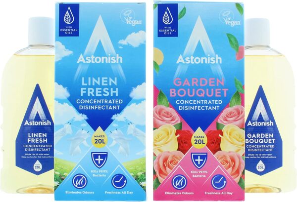 ASTONISH DISINFECTANT 500ML ALL TYPES
