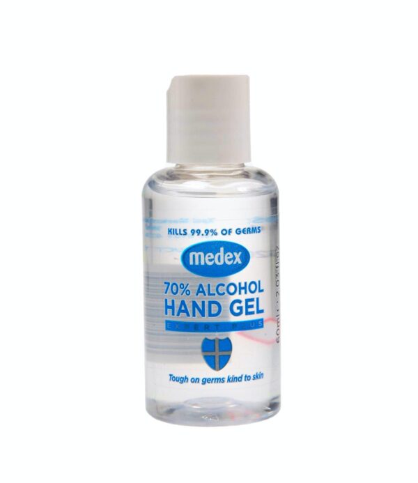 MEDEX 70% ALCOHOL HAND GEL 60ML