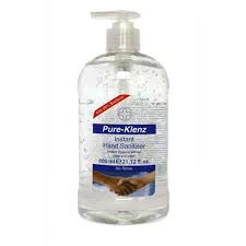 PURE KLENZ HAND SANITIZER 600ML