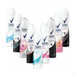 SURE DEOSPRAY 250ML ALL TYPES