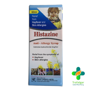 HISTAZINE CETIRIZINE SYRUP 60ML