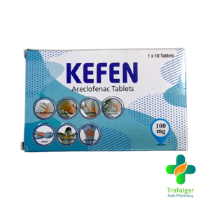 KEFEN ACECLOFENAC 100MG TAB