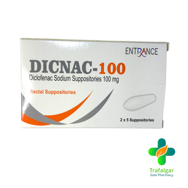 DICNAC DICLOFENAC 100MG SUPP