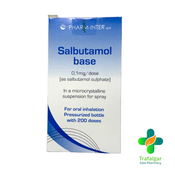 SALBUTAMOL 100MCG INHALER PHARM INTER