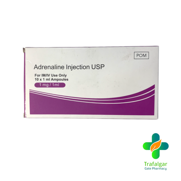 ADRENALINE 1MG/ML INJ
