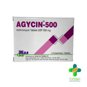AGYACIN-500 AZITHROMYCIN 500MG TABS