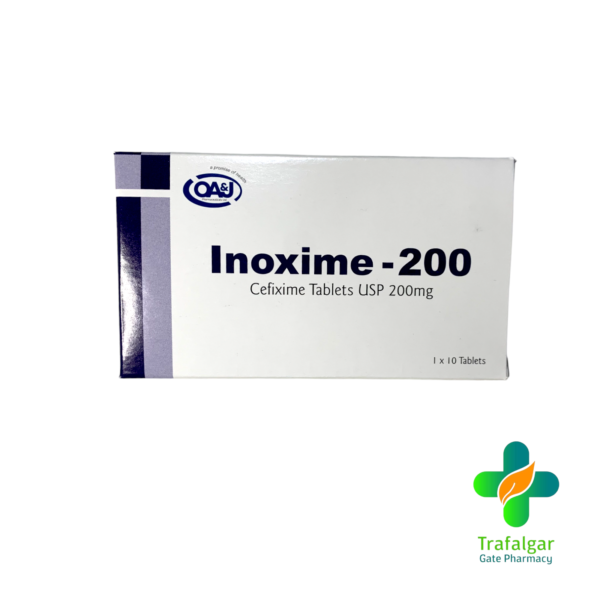 INOXIME CEFIXIME 200MG TAB