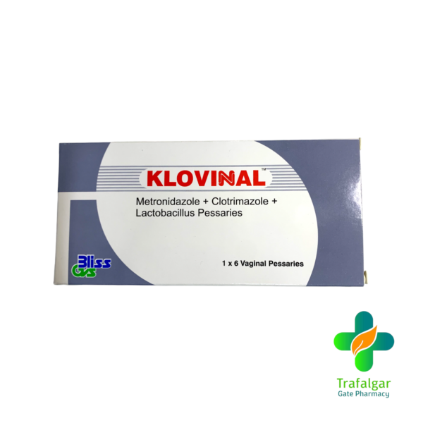 KLOVINAL CLOTRIMAZOLE 1OOMG PESSARY 6?S
