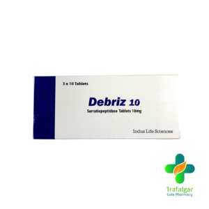 DEBRIZ SERRATIOPEPTIDASE 10MG TAB