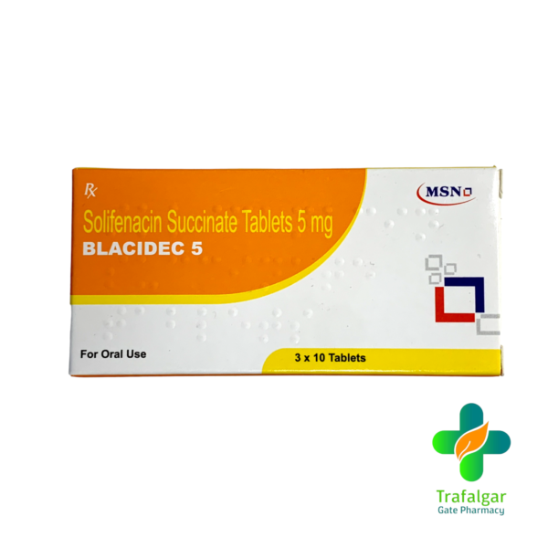 BLACIDEC SOLIFENACIN 5MG TAB 10?S