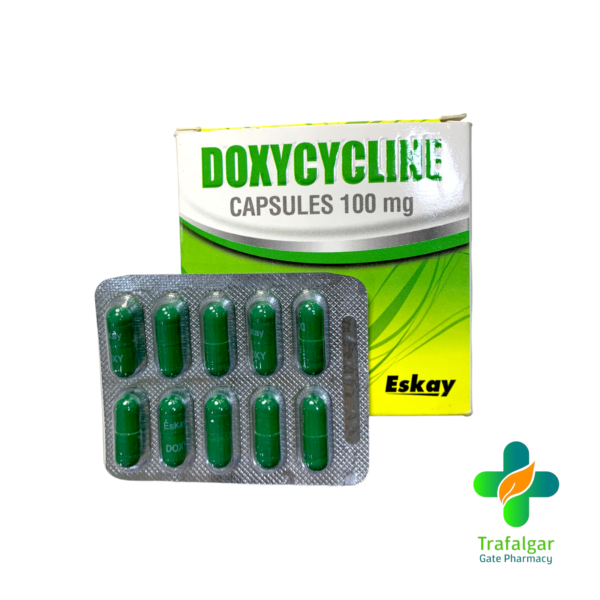 DOXYCIL DOXYCYCLINE 100MG CAP ENTRANCE