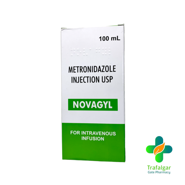 NOVAGYL METRONIDAZOLE 500MG INJ 100ML