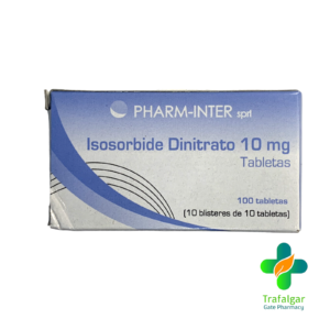 ISOSORBIDE DINITRATE 10MG TAB 100?S PHARM INTER
