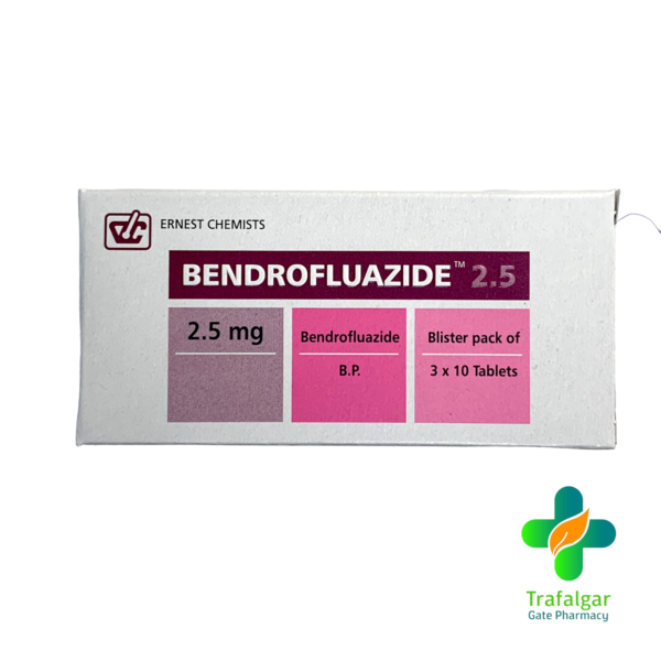 BENDROFLUAZIDE 2.5MG TAB 30?S ECL