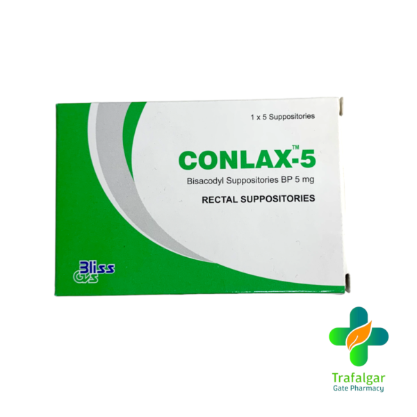 CONLAX BISACODYL 5MG SUPP