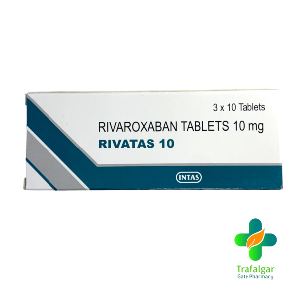 RIVATAS RIVAROXABAN 10MG TAB 30?S