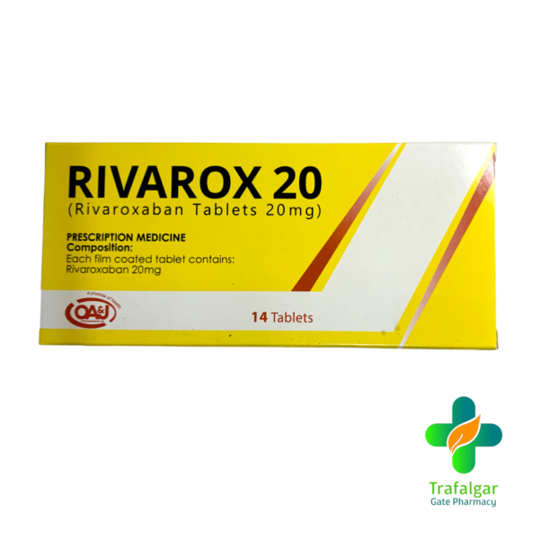 RIVAROX 20 RIVAROXABAN 20MG TAB 14?S