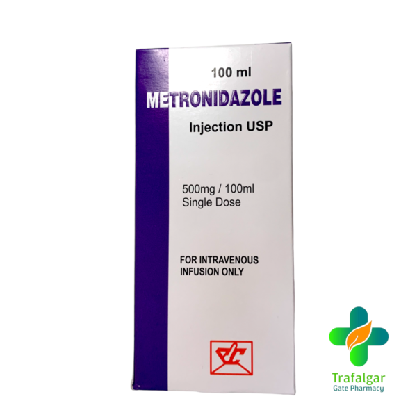 METRONIDAZOLE 500MG/100ML INJ ECL