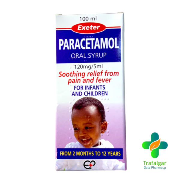 PARACETAMOL 120MG/5ML SYRUP EXETER