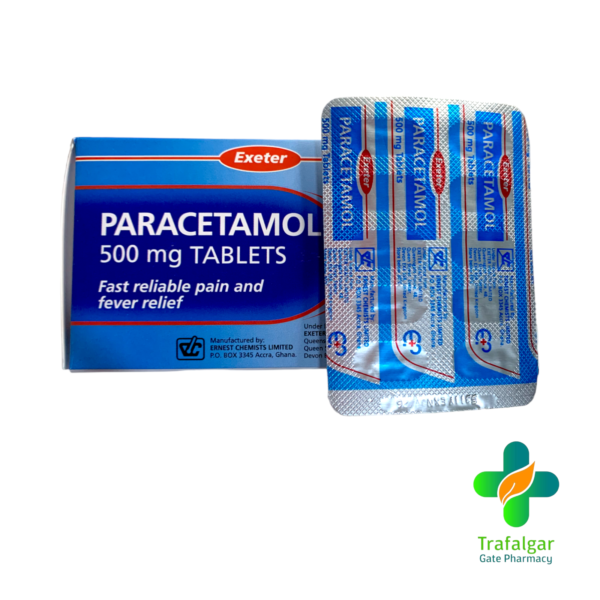 PARACETAMOL 500MG TAB EXETER