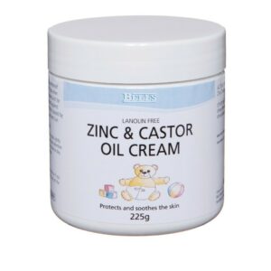 BELLS ZINC & CASTOR OIL CREAM 225G