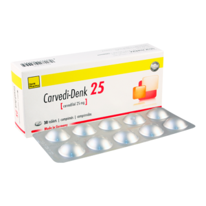 CARVEDI DENK 25MG TABS