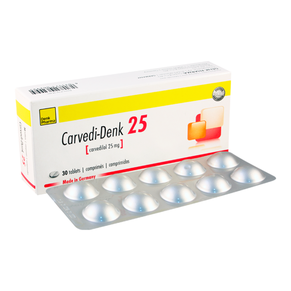 CARVEDI DENK 25MG TABS