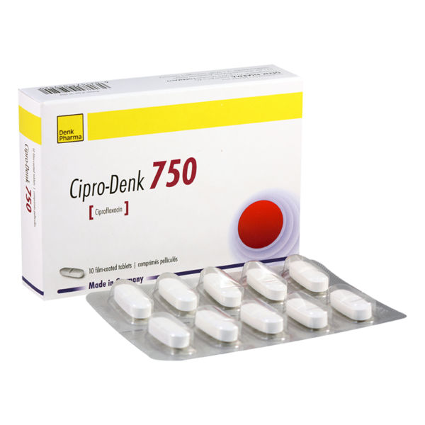 CIPRO-DENK CIPROFLOXACIN 750MG TAB