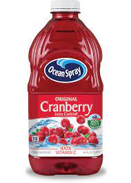 OCEAN SPRAY CRANBERRY JUICE