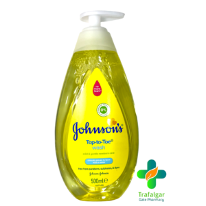 JOHNSON?S TOP-TO-TOE WASH BABY SHOWER GEL 500ML