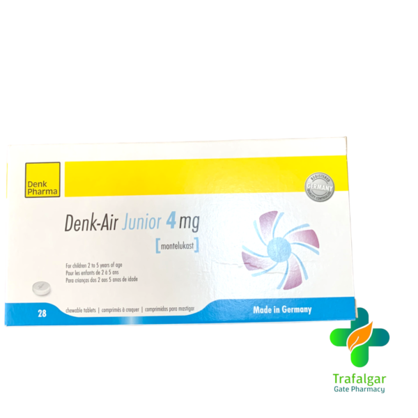 DENK-AIR JUNIOR 4MG MONTELUKAST TAB 28?S