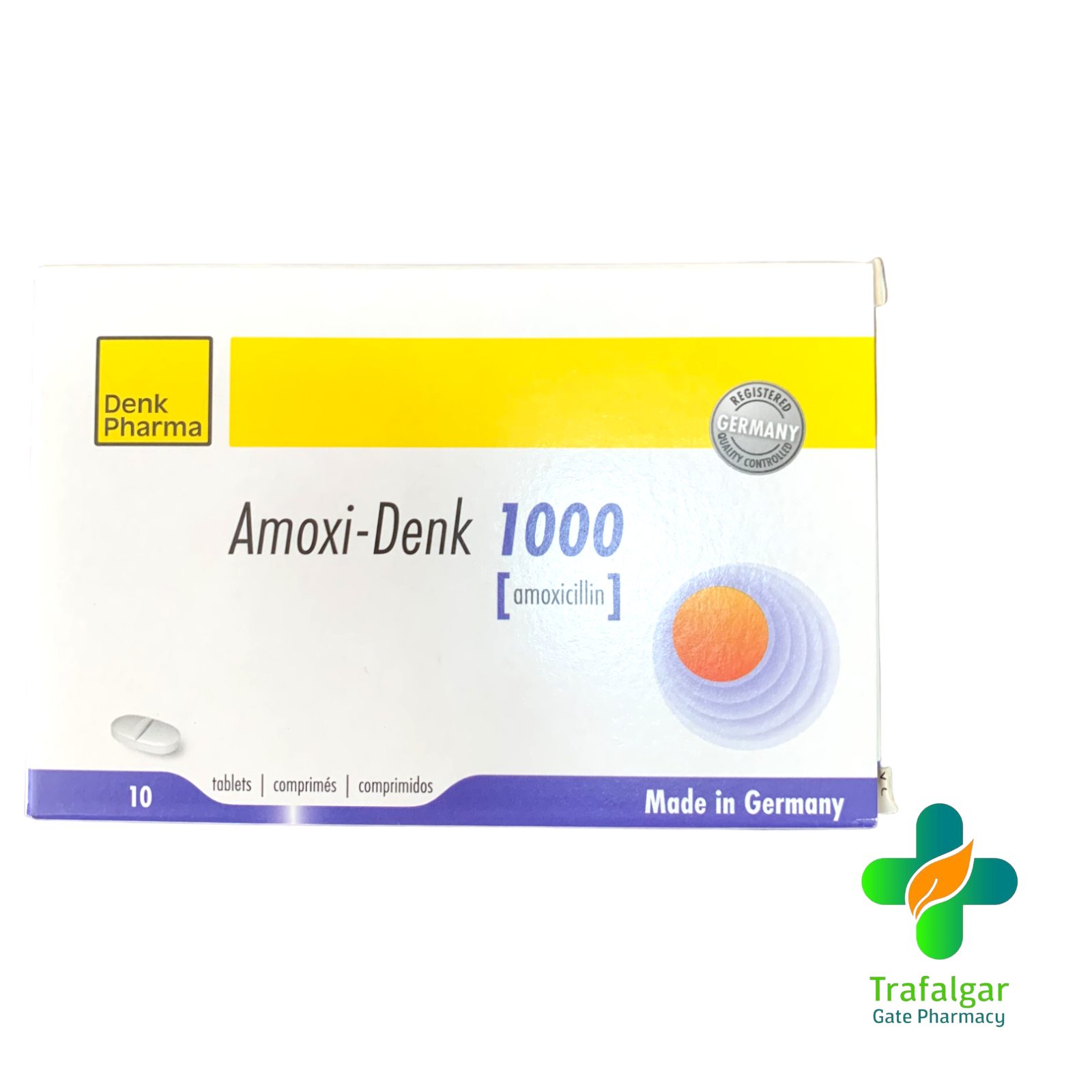 AMOXI-DENK 1000MG TAB 10?S