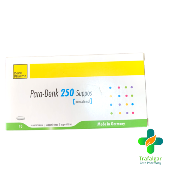 PARA-DENK PARACETAMOL 250MG SUPP