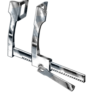 Finochietto Rib Spreader 6 1/2" Spread, 1 3/4" x 1 3/4" Blade (16.5 cm Spread, 45 mm x 45 mm Blade)