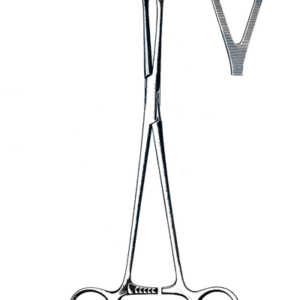 Duval Lung Grasping Forceps, 1" Jaw 8" (20 cm)