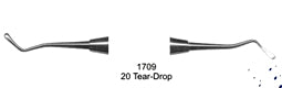 Excavators 20 Tear Drop Hollow Handle