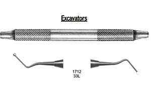 Excavators 33L Hollow Handle