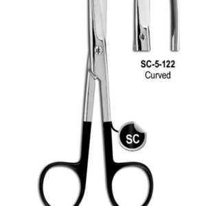 Mayo Super Cut Scissor Curved 14cm with Black Color Rings
