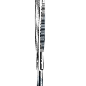 Gerald Forceps, Straight, Serrated Tips 7" (18 cm)