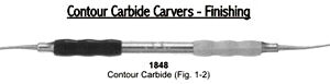 Contour Carbide Carvers Finishing Tactile Handle