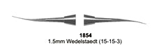 Chisels 1.5mm Wedelstaedt Tactile Handle