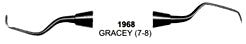 Curettes Gracey 7-8 Hollow Handle