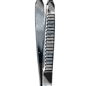 Graefe Forceps, Straight, Serrated Tips 2 1/2" (6.5 cm)
